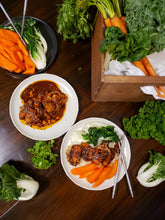 Load image into Gallery viewer, Introducing Our Gochujang Maple Chicken Meal
Looking for a flavorful and wholesome meal for your next gathering or busy weeknight? Our Gochujang Maple Chicken Breast is the perfect blend of sweet, spicy, and savory, paired with nutritious sides to fuel